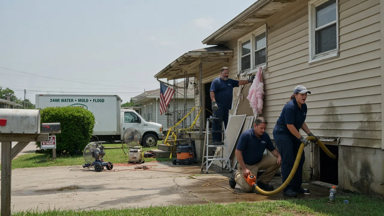 Water Damage Repair in Hopewell, VA near me
